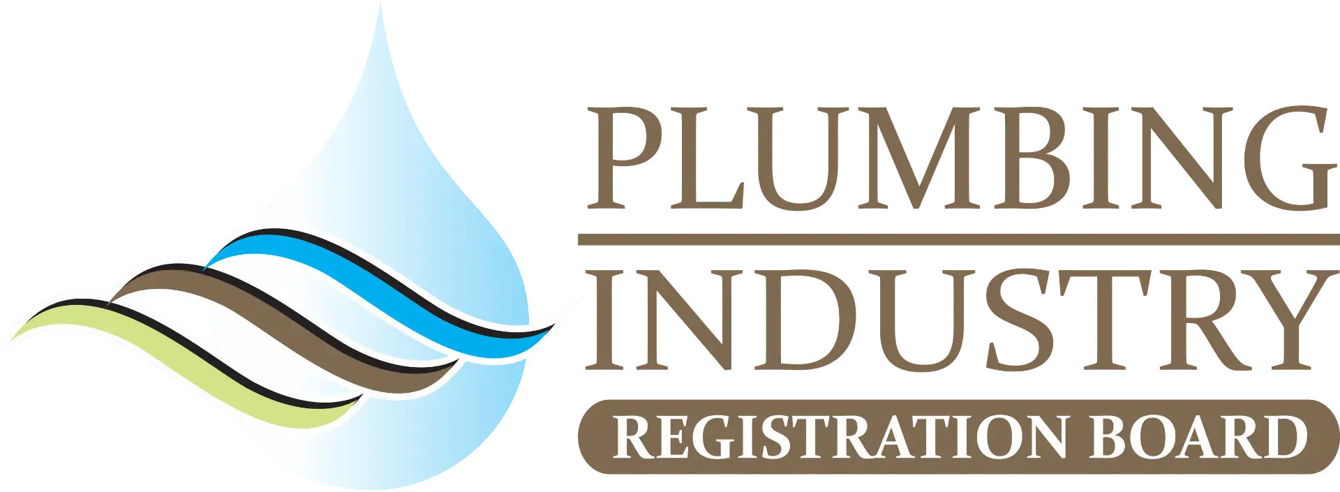 Logo of the plumbing industry registration board (pirb), set against a transparent background.