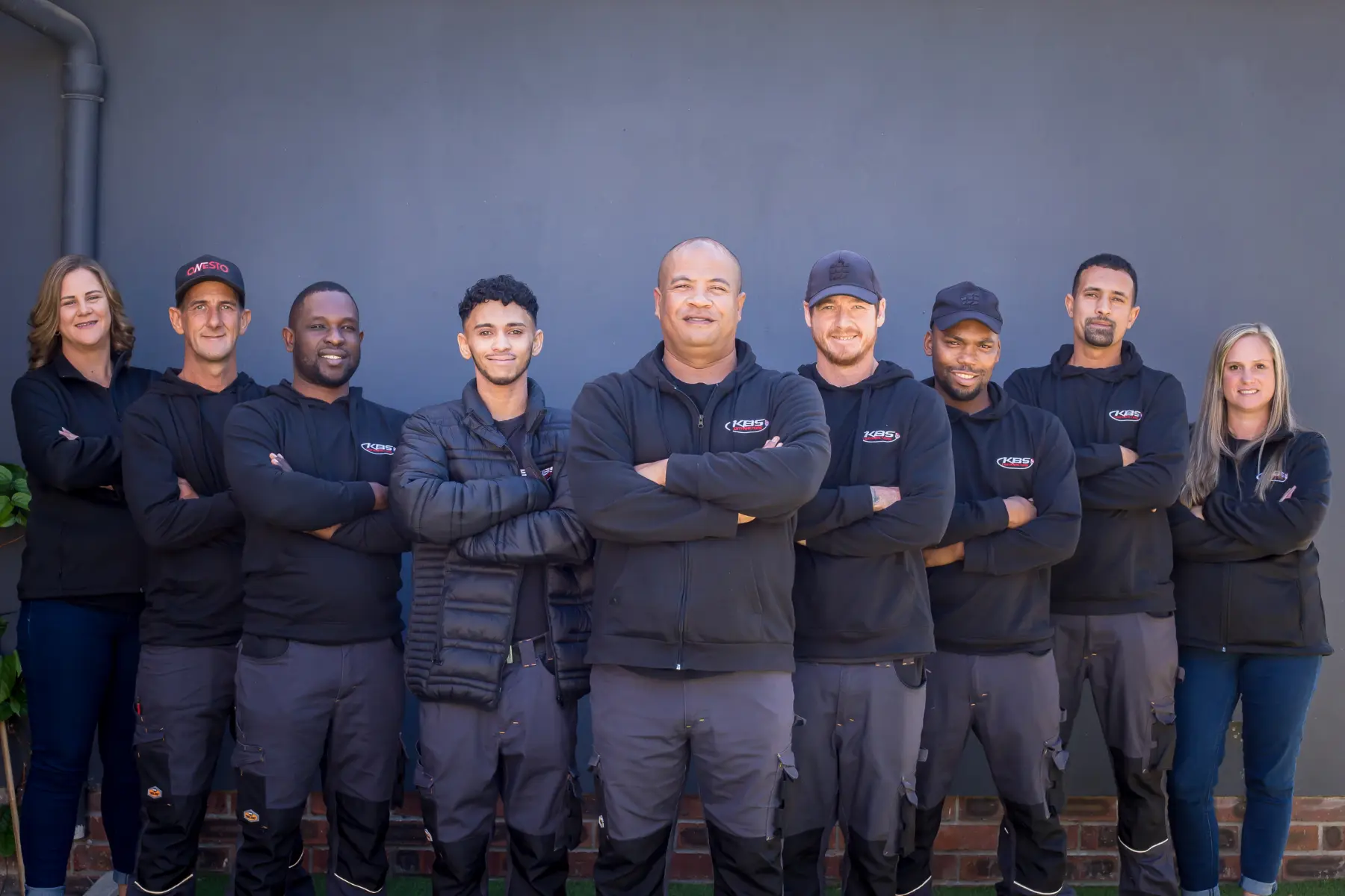 KBS Electrical Contractors Cape Town team of qualified electrical contractors standing together for residential and commercial electrical services in Cape Town